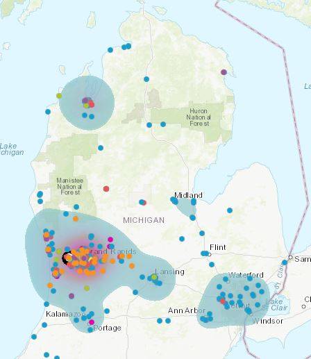 Laker Effect Map